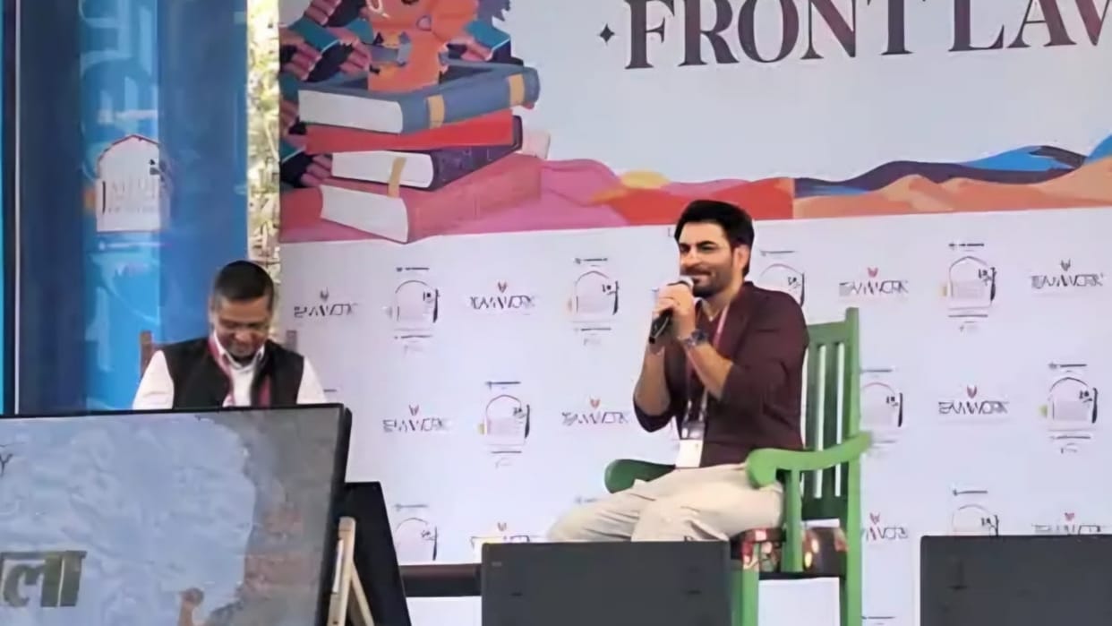 JLF 2025: Today is the last day of JLF, actor Manav Kaul shared his life experiences, said – ran a tea shop