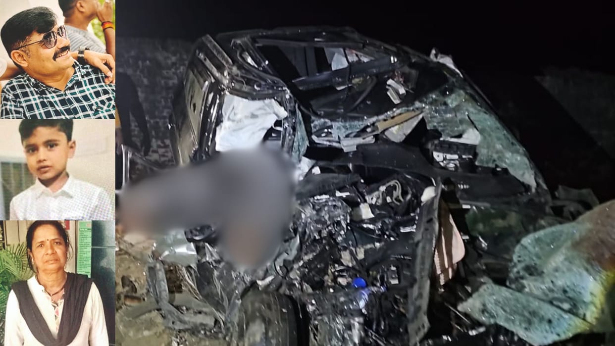 Sonbhadra Accident tragic story of death of six people in road accident while going for Mahakumbha Snan