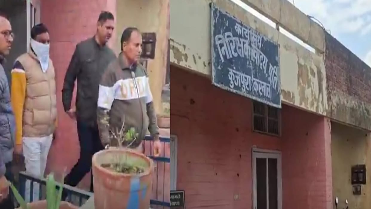 Action by Anti Corruption Bureau in Karnal, Food and Supplies Department Inspector caught red handed taking br