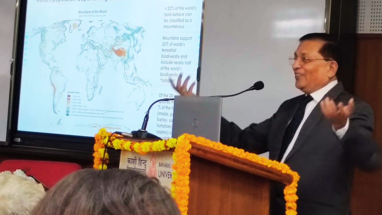BHU 250 scientists India and abroad gathered suggested technology climate change through AI research