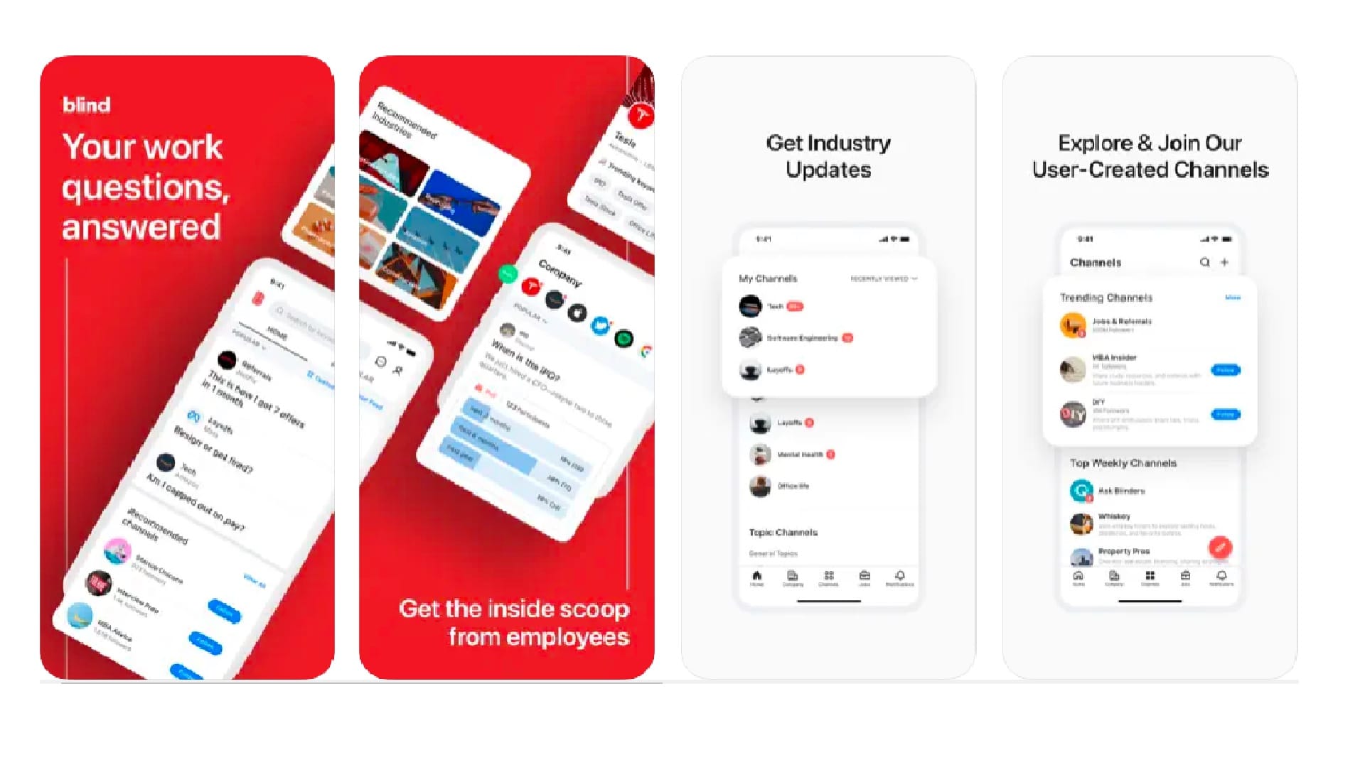Blind an anonymous workplace community app launches in India details in hindi