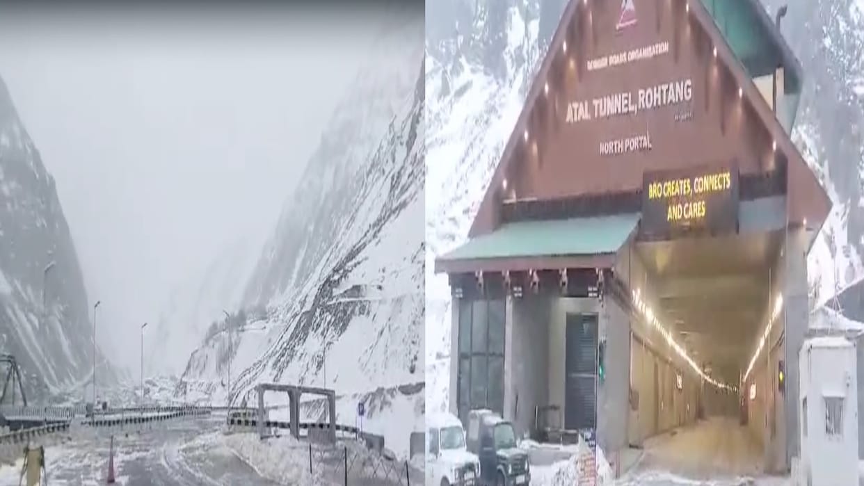 Himachal Weather: snowfall in high altitude areas including Atal Tunnel Rohtang