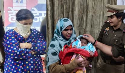 Kidnapping of newborn child to fill the empty lap of sister in law police searched CCTV and arrested the woman