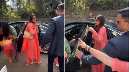 Priyanka Chopra Brother Siddharth and Neelam Upadhyaya wedding festivities begin desi girl looking gorgeous