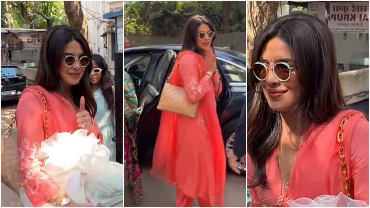 Priyanka Chopra Brother Siddharth and Neelam Upadhyaya wedding festivities begin desi girl looking gorgeous