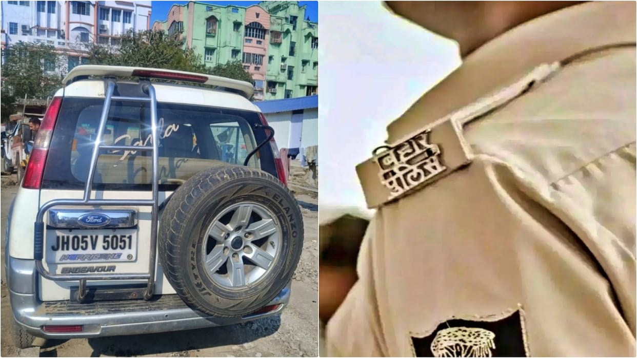 Patna News: Seized luxury car stolen from Kankarbagh police station premises, questions raised on Bihar Police