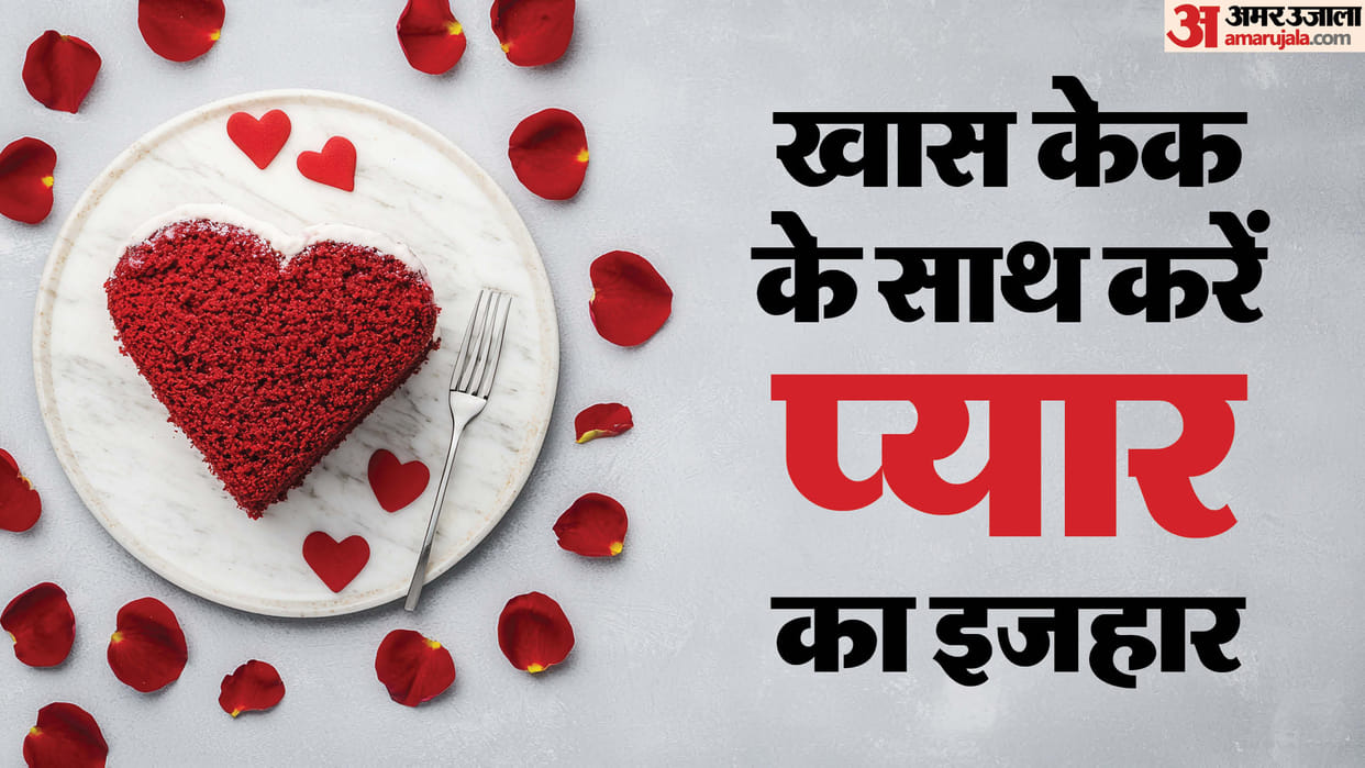 Valentine Day Special flavor Cake Know How To Make Cake At Home Recipe in Hindi