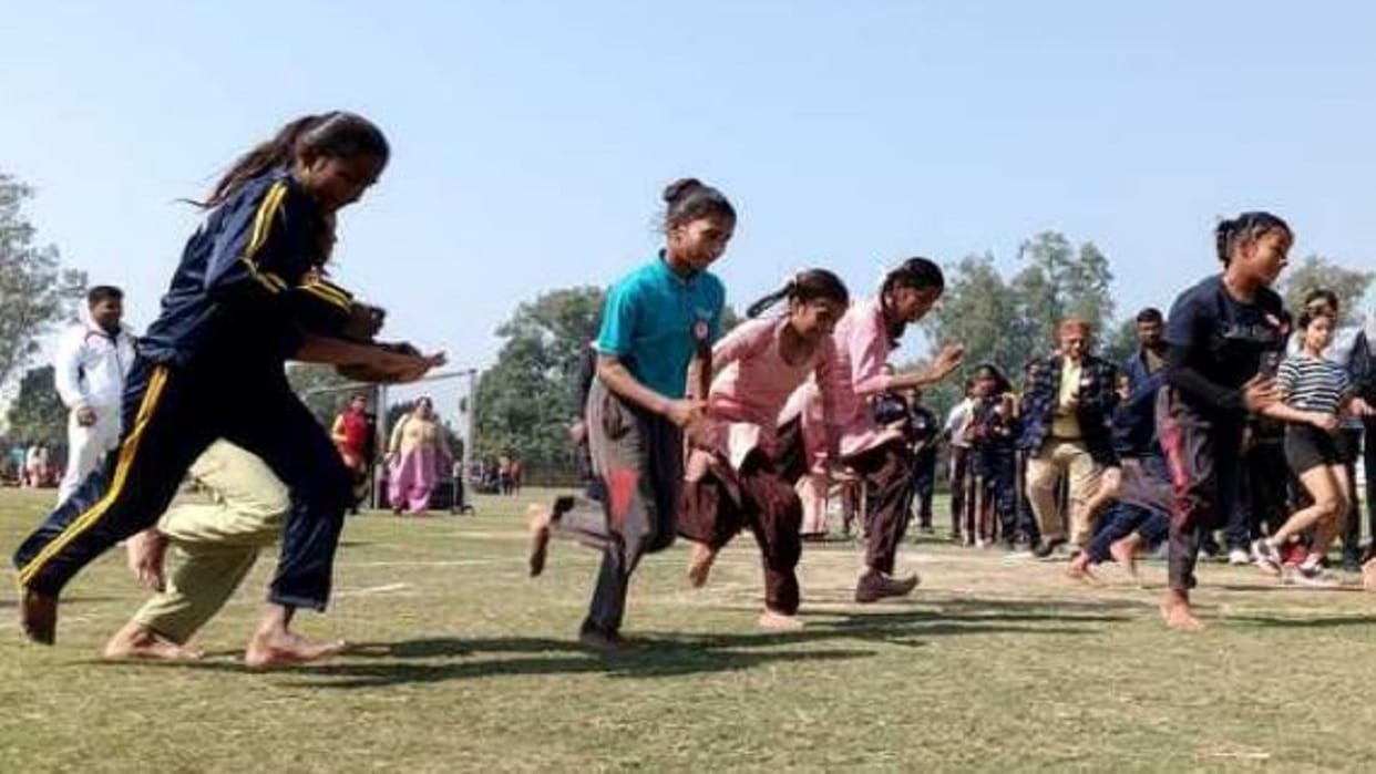 Sports competitions held at Gandhi Stadium in Pilibhit