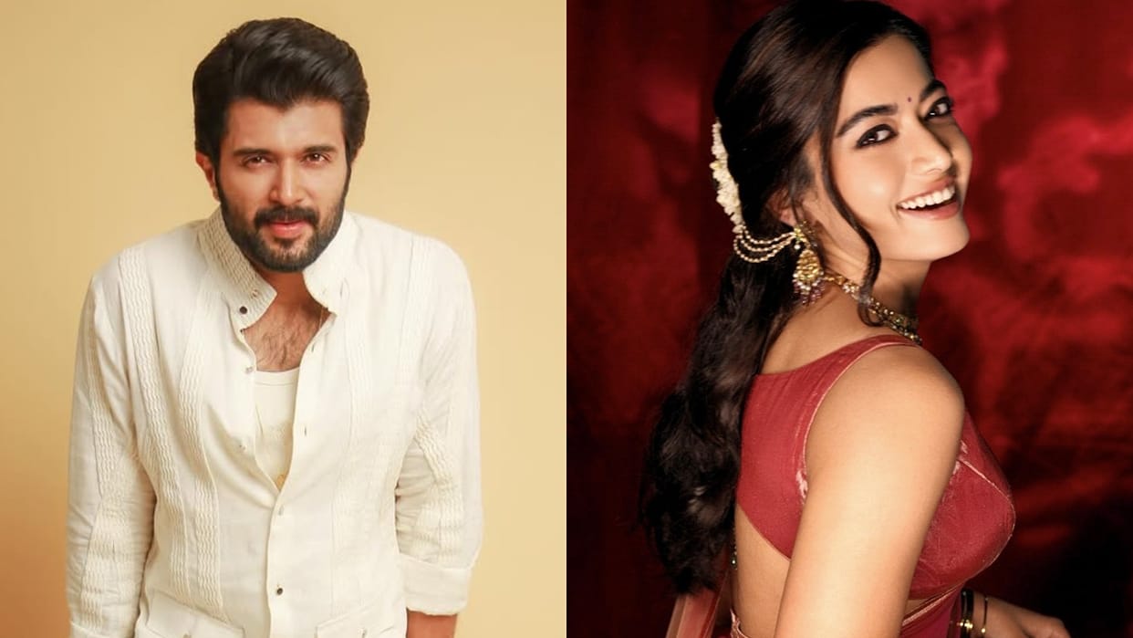 Without helping injured rashmika mandanna vijya devarakonda entered into his car video viral