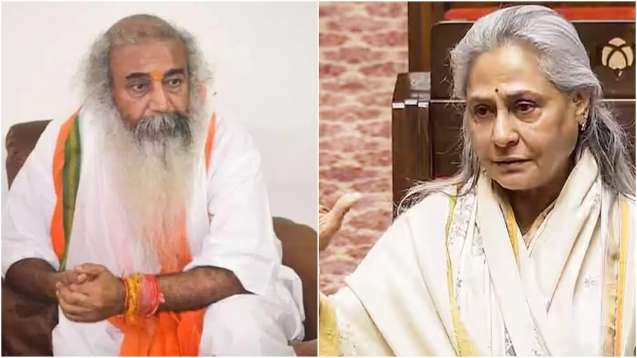 Acharya Pramod Krishnam criticizes actress and MP Jaya Bachchan over bodies in Ganga remark