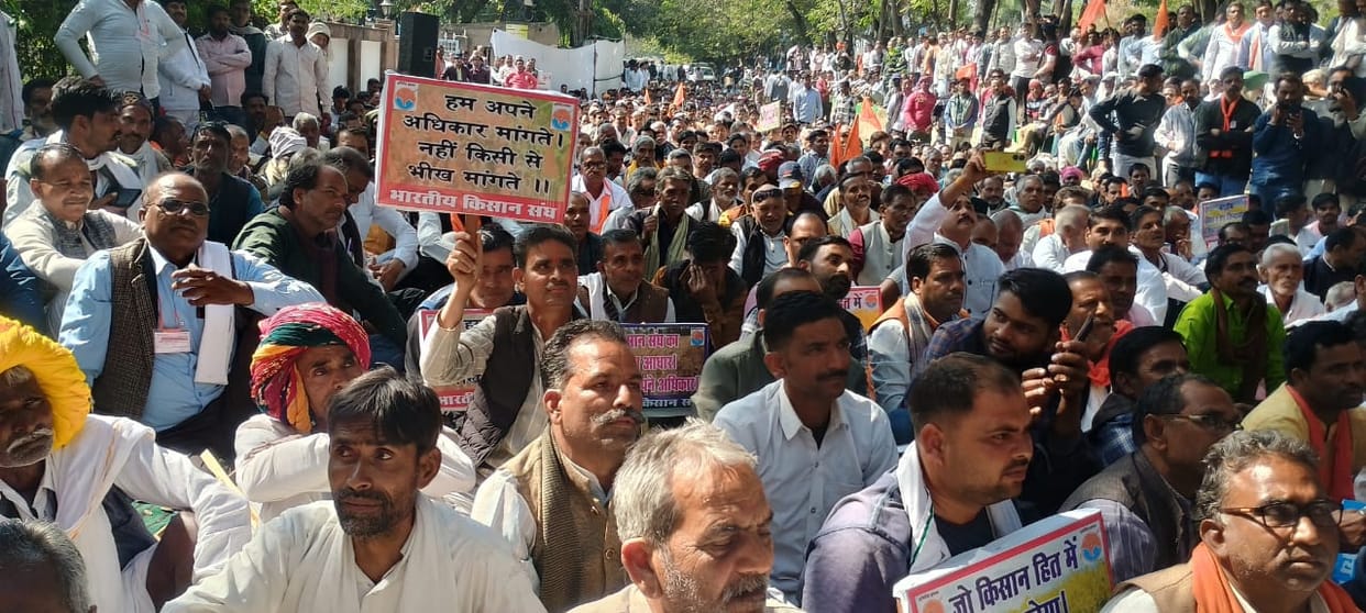 Bhopal: Farmers' protest in Bhopal, Deputy CM told the farmers who were going to surround the ministry that al