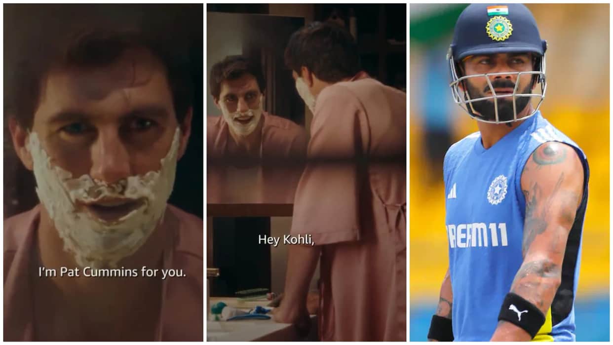 Champions Trophy 2025: 'Kohli never seen you batting this slowly', Pat Cummins taunts Virat, Watch Video