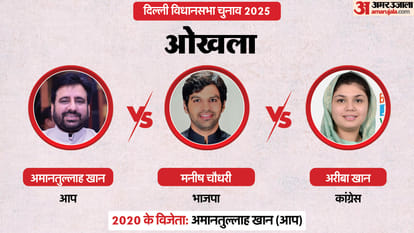 Delhi Assembly Election 2025 Voting Updates Hot Seats Vote Percentage AAP Congress BJP News in Hindi