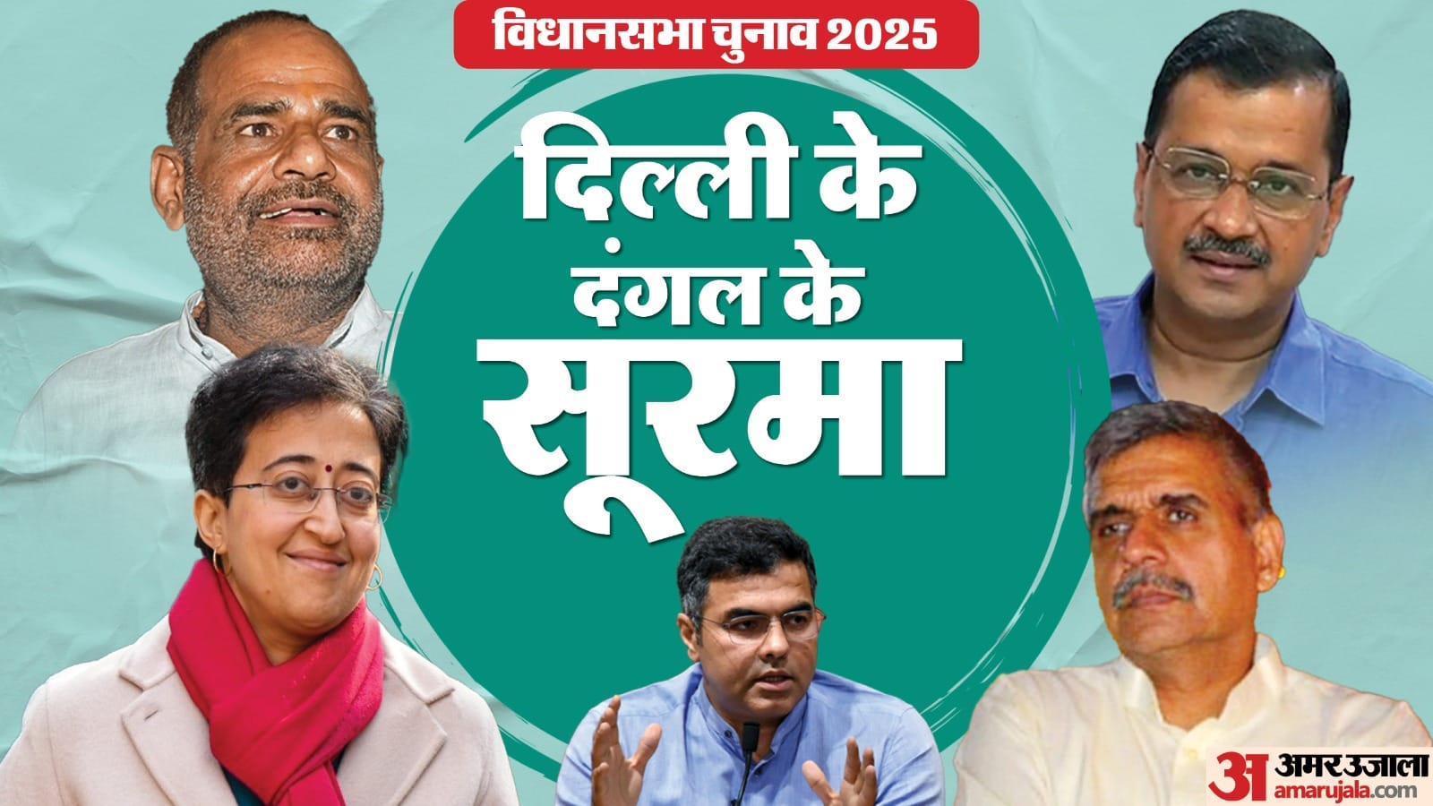 Delhi Assembly Election 2025 Voting Updates Hot Seats Vote Percentage AAP Congress BJP News in Hindi