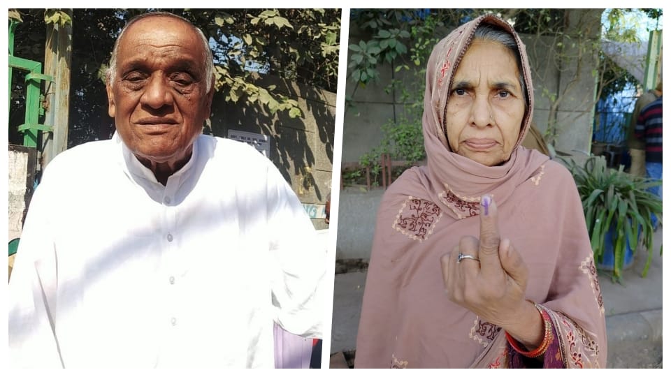Delhi Election 2025 Photos Enthusiasm for voting among young and old voters