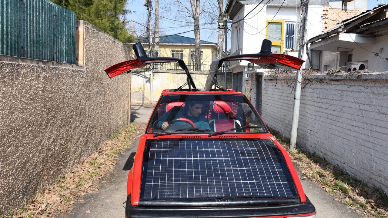 Photos: India's first high-tech solar car ready to hit the roads, Srinagar teacher makes unique invention