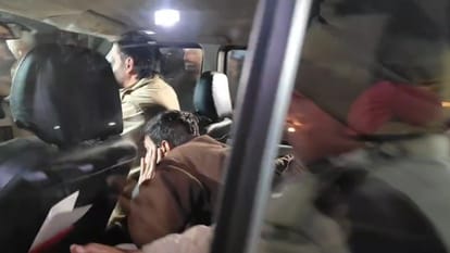 Indians deported from America were handcuffed and shackled