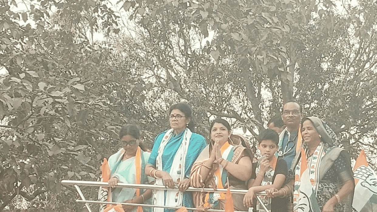 CG Election 2025 Korba Congress MP roadshow in Gaurela Pendra Marwahi