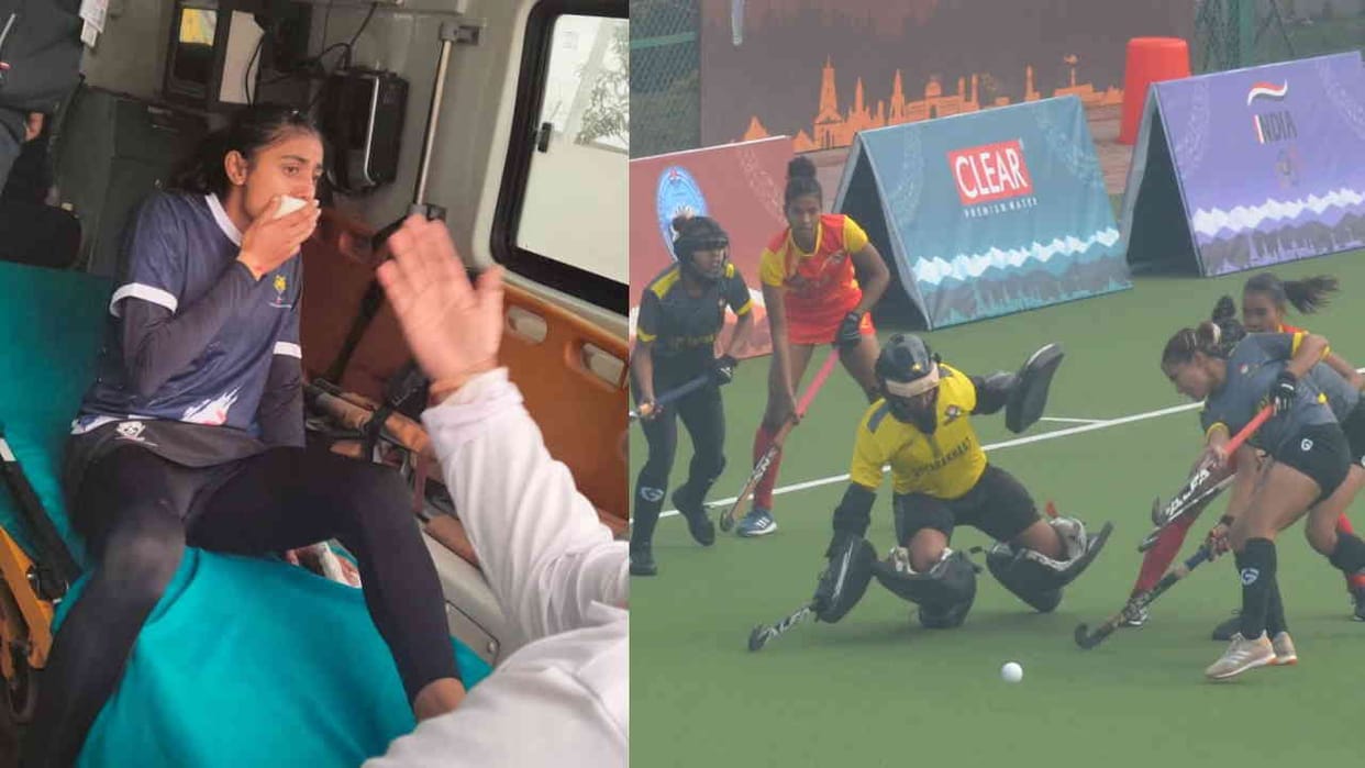 National Games Uttarakhand 2025 Hockey player injured during the game will play match today