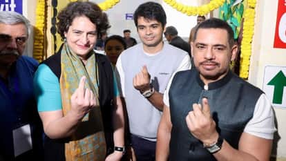 Delhi Election 2025 Many leaders including CM Atishi, Rahul Gandhi, Bansuri Swaraj cast their votes