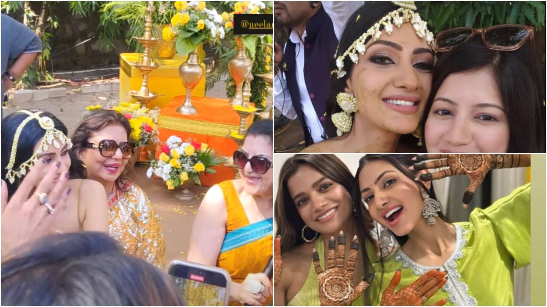 Priyanka Chopra Brother Siddharth and Neelam Upadhyaya wedding festivities begin madhu chopra shares photos
