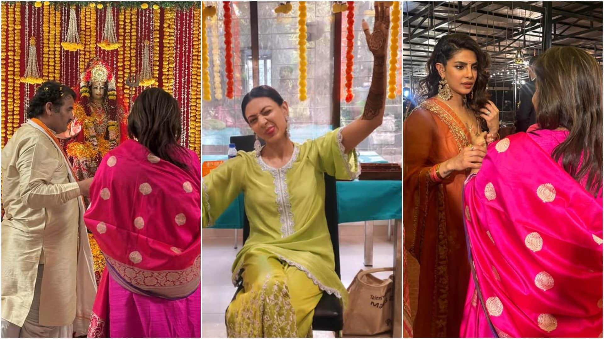 Priyanka Chopra Brother Siddharth and Neelam Upadhyaya wedding festivities begin madhu chopra shares photos