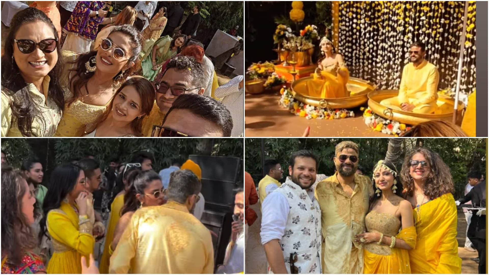Siddharth Chopra and Neelam Upadhyaya wedding: Photos from Priyanka Chopra Brother Haldi Ceremony