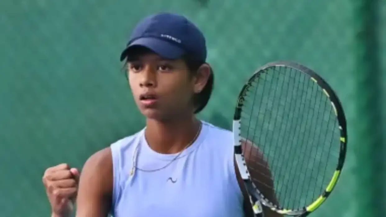 Tennis: 15 year old Maya reached pre-quarterfinals of Mumbai Open, defeated Shymanovich of Belarus