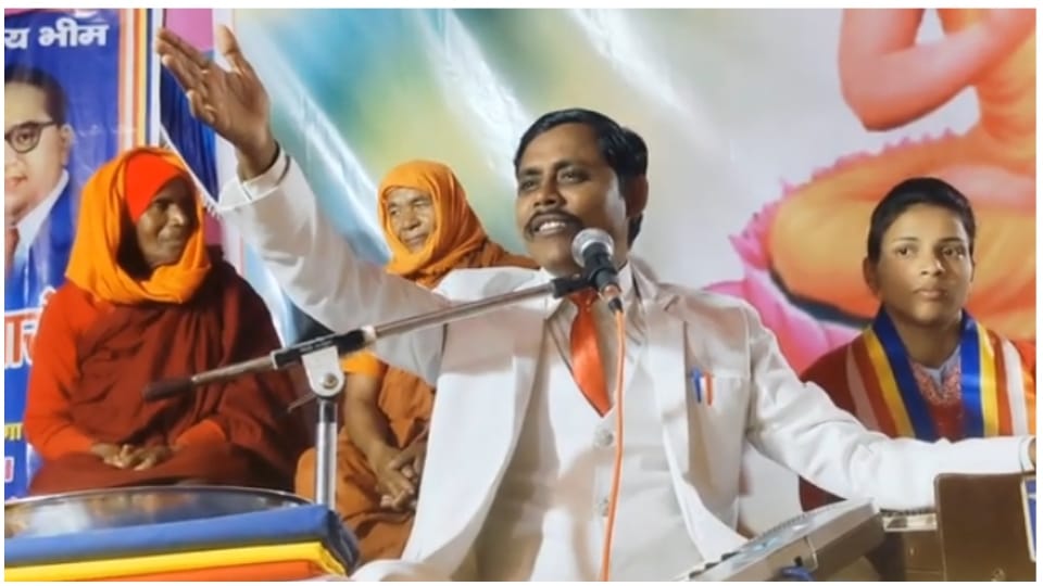 indecent remarks against Gods proved costly for the father-in-law of District Panchayat President
