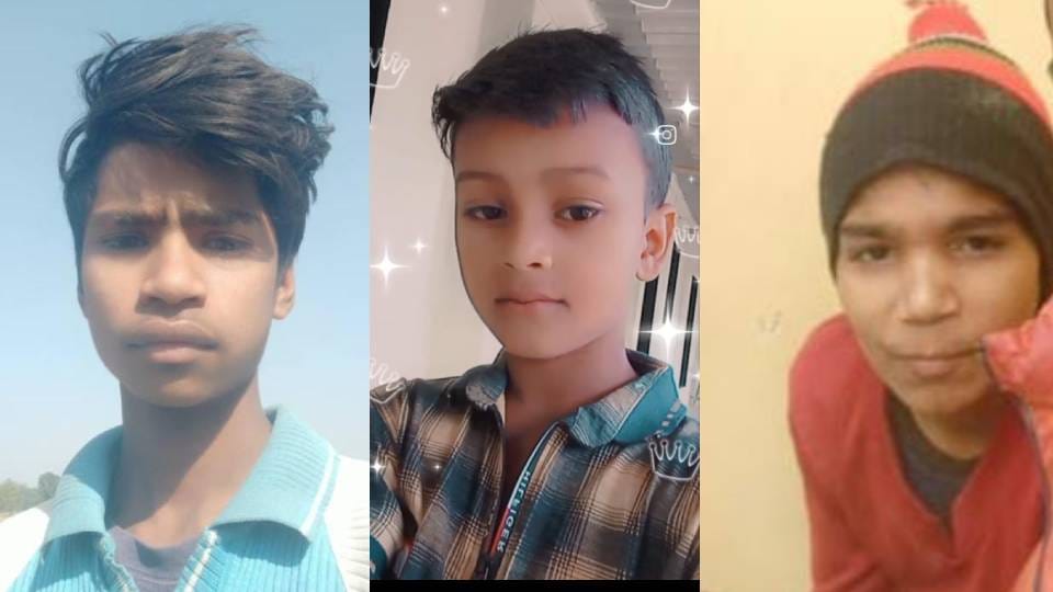 crane hit three youths standing on roadside in Amethi all three died