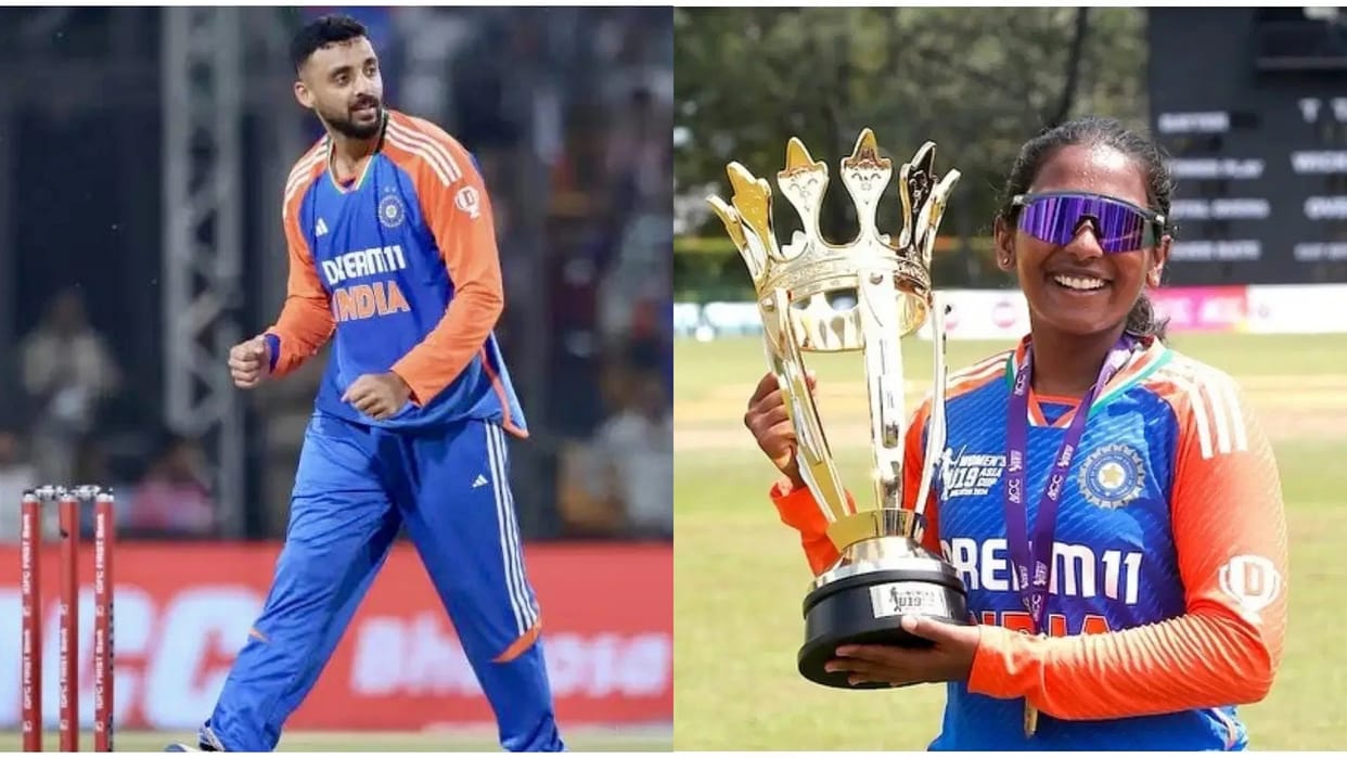 Varun Chakravarthy and Gongadi Trisha were nominated for the ICC men's and women's Player Of The Month awards