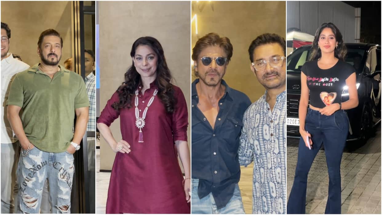Loveyapa special screening junaid khan aamir khan shahrukh khan salman khan and other stars attend event