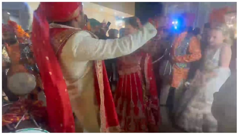 Indian Groom Rahul Bohre married German Bride Emily Botana in Gwalior Cultural Blend
