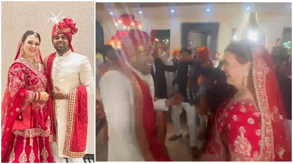 Indian Groom Rahul Bohre married German Bride Emily Botana in Gwalior Cultural Blend