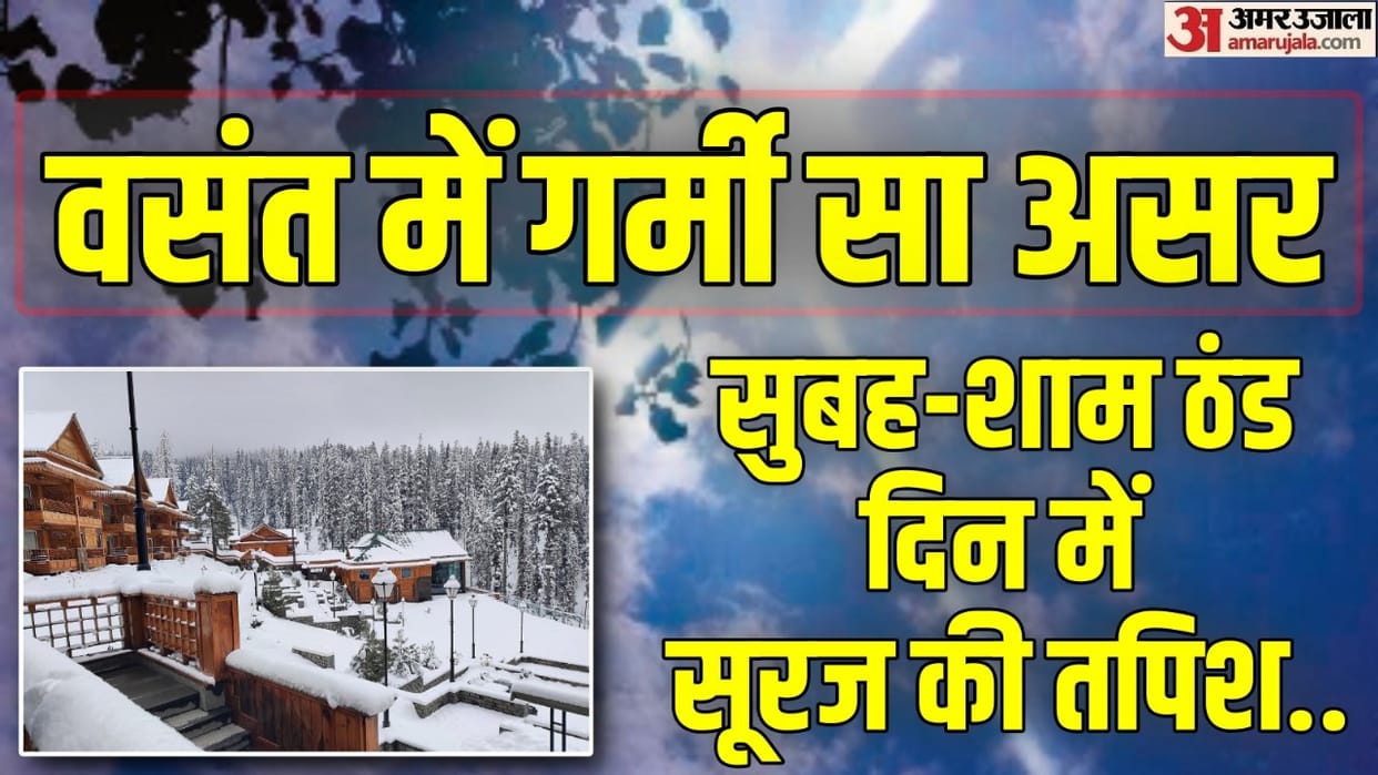 Weather Report mercury surging in Maharashtra Telangana Andhra Snowfall on mountains mausam news in hindi