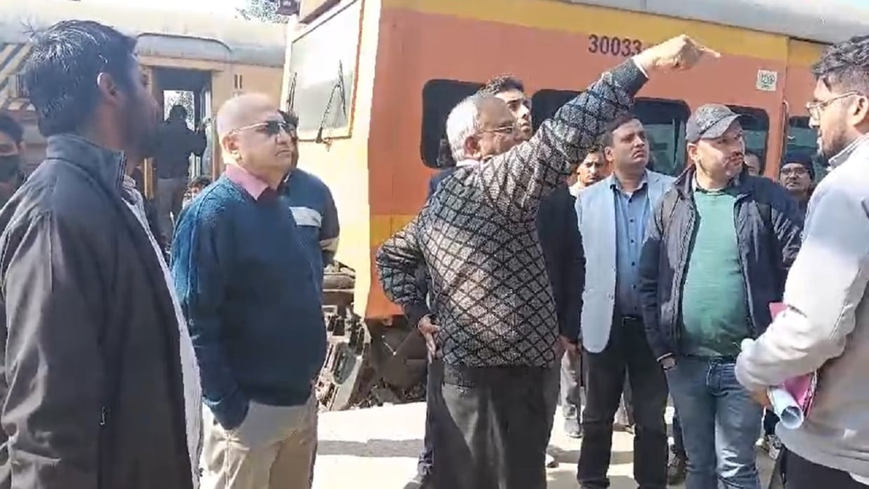 Amrit Bharat Station Scheme: Distance between pillars of Jind shed found less or more, toilets will be removed