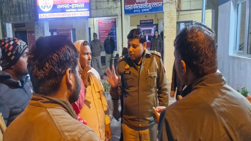 scuffle with the Muzaffarnagar police