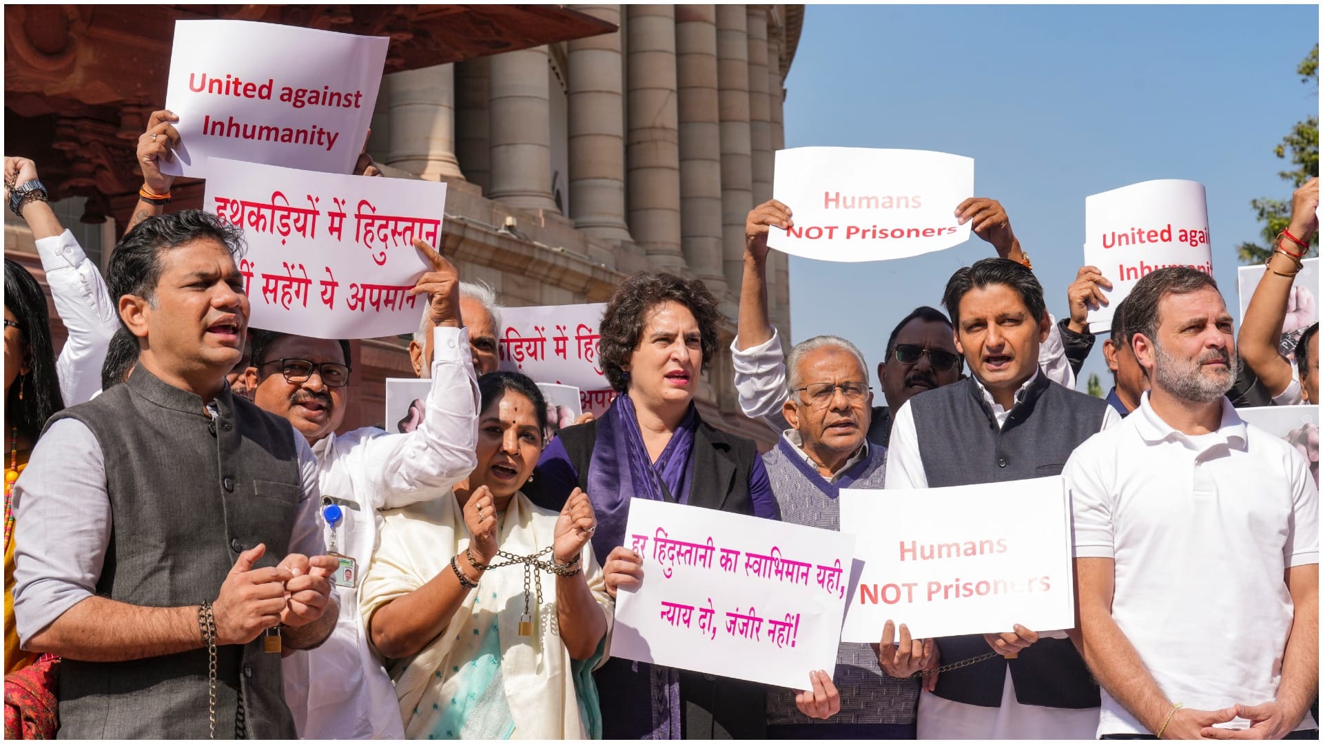 It was said Modi-Trump good friends why did PM let this happen: Priyanka Gandhi on Indians deportation