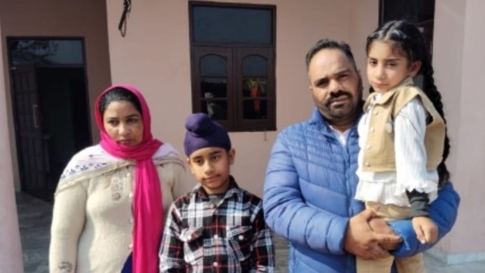 Daler Singh from Amritsar went to America donkey route spent 20 days in Panama forest