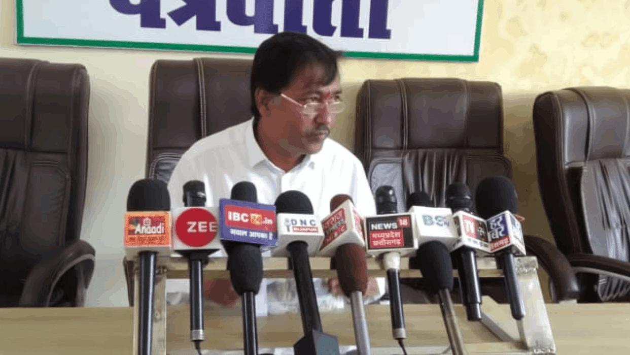 After MLA Vikram counter-attack Ajay Singh also jumped into political fray