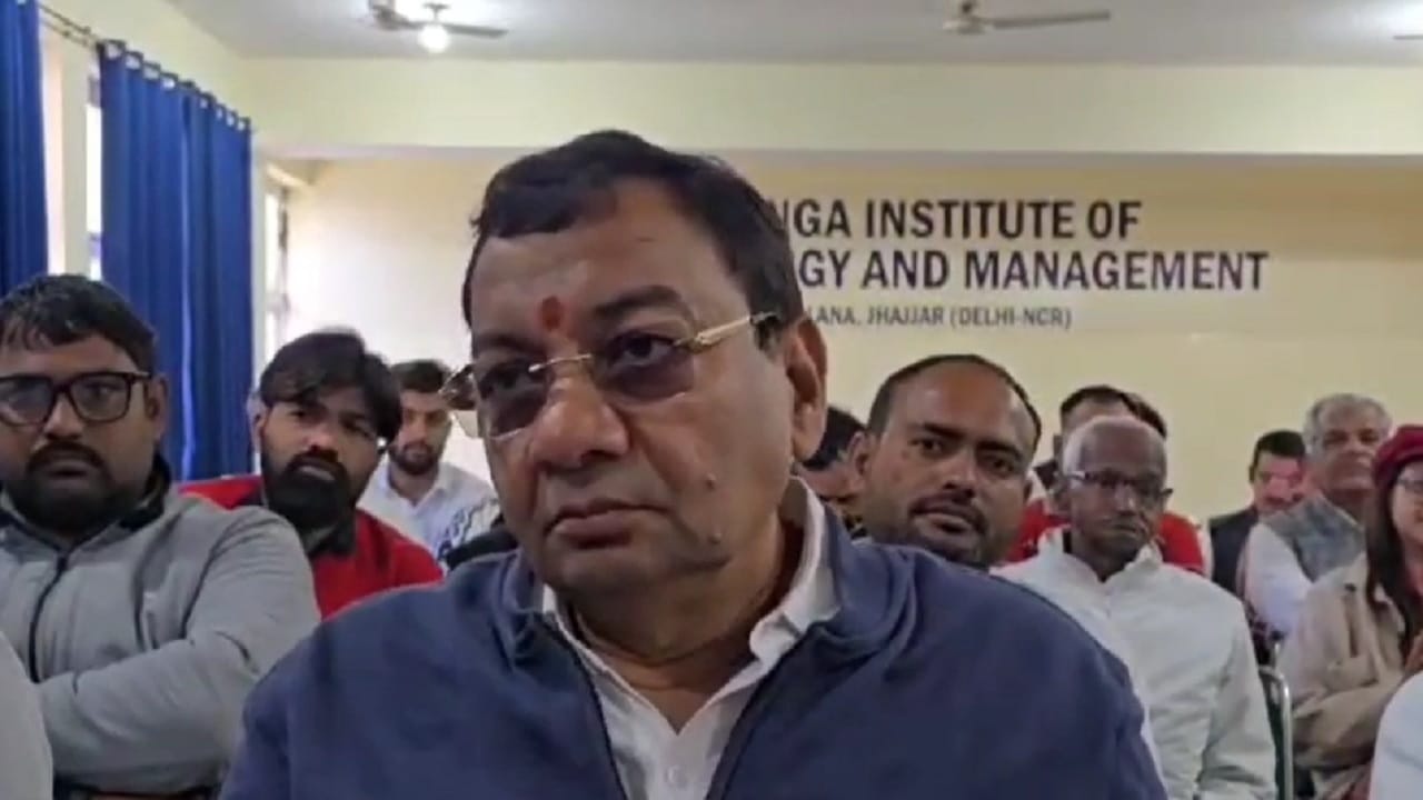 AAP leader Sushil Gupta said in Jhajjar, AAP will contest state civic elections on its symbol