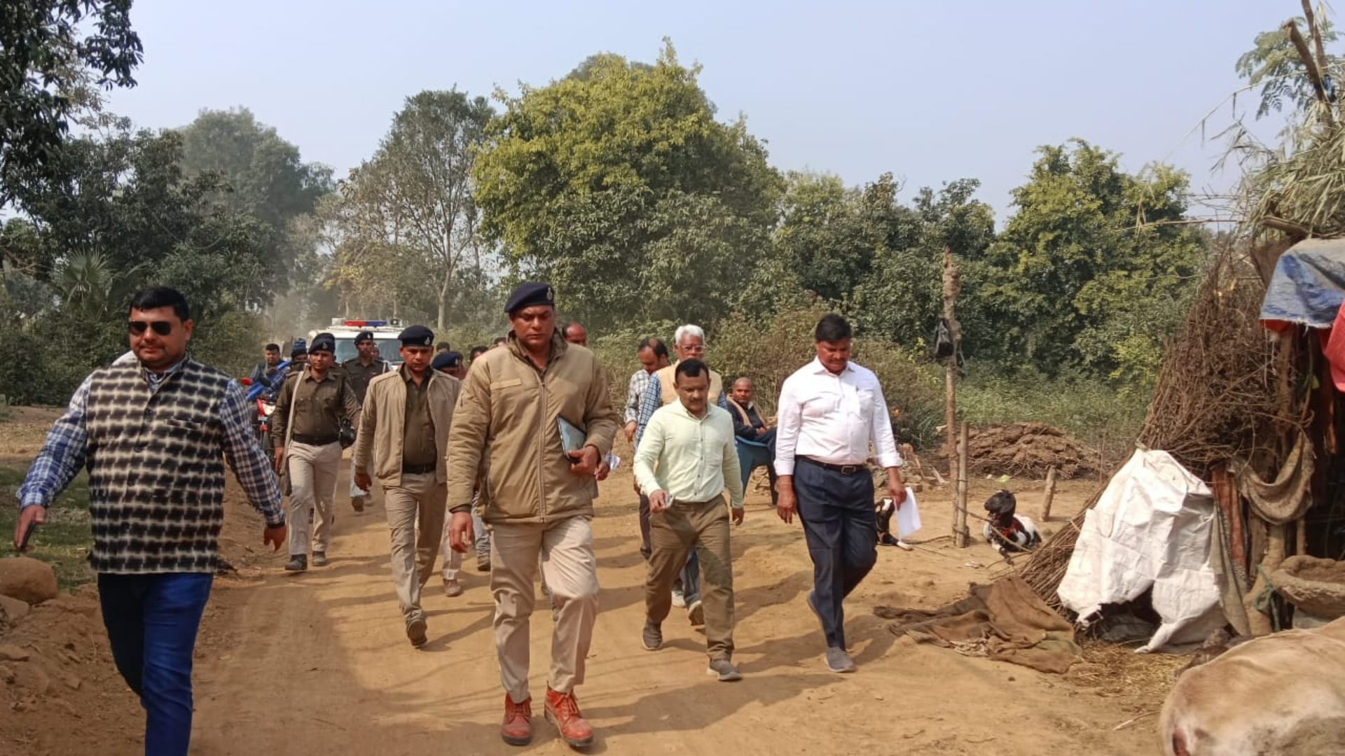थर्मल पावर प्लांट के लिए जमीन अधिग्रहण का कार्य जारी
