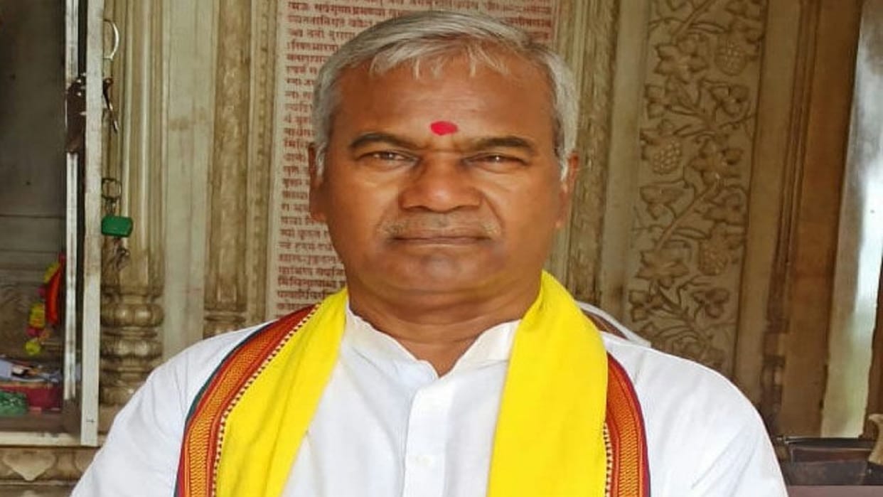 Kameshwar Chaupal : Shri ram mandi trustee kameshwar chaupal in bihar politics