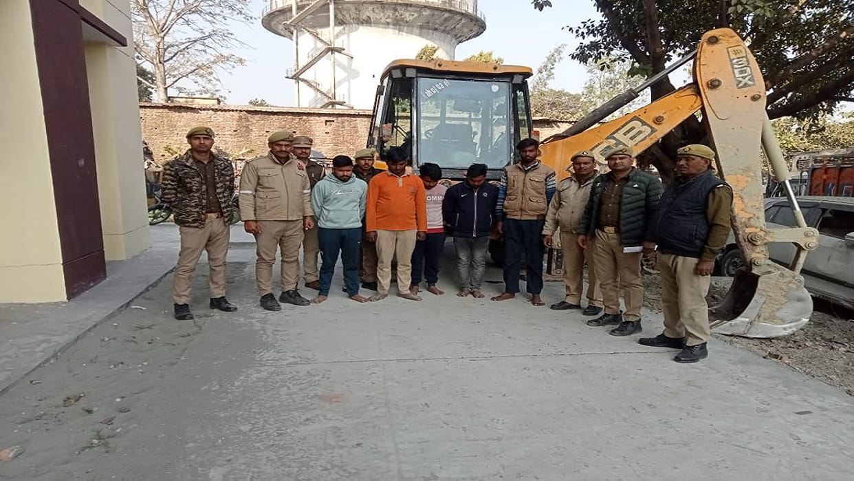 Five accused sent to jail in the case of demolition of house in Beheri Bareilly