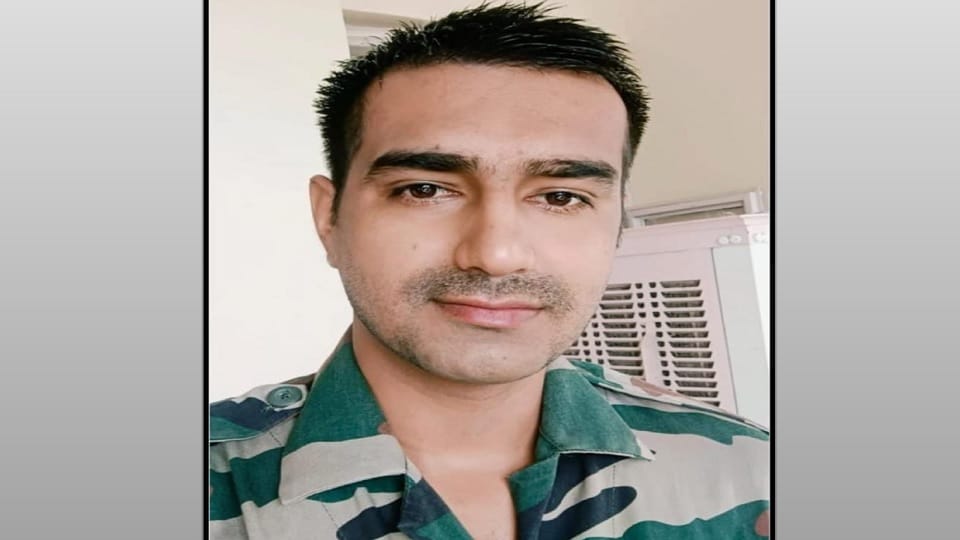 UP: Army soldier posted in bomb disposal unit dies...the dead body of the brave man will reach Saharanpur