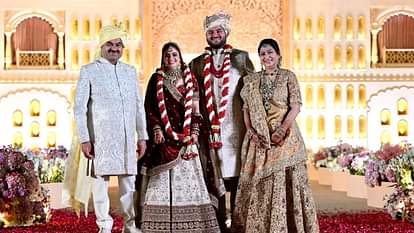 Jeet Adani-Diva Shah got married, father Gautam Adani donated Rs 10000 crore