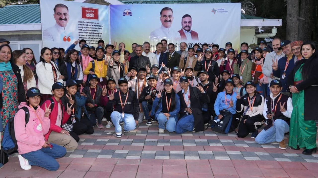 50 promising students of Himachal went to Singapore-Cambodia CM sukhu sent on exposure visit
