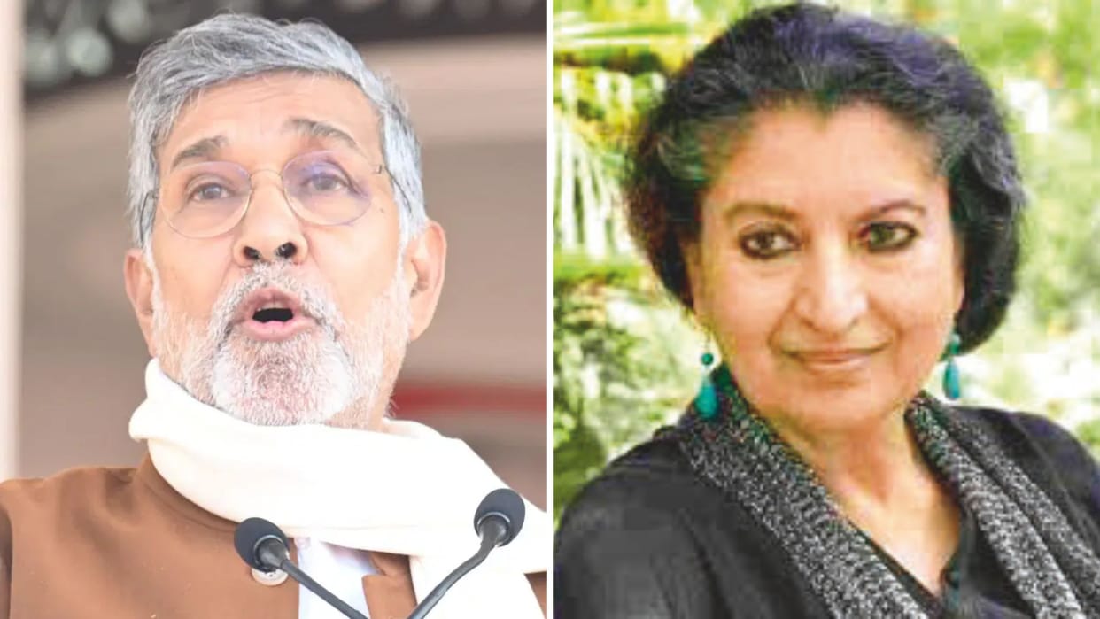 Kailash Satyarthi Booker winner Geetanjali Shree Actor Amol Palekar reached in Banaras for Lit Festiwal