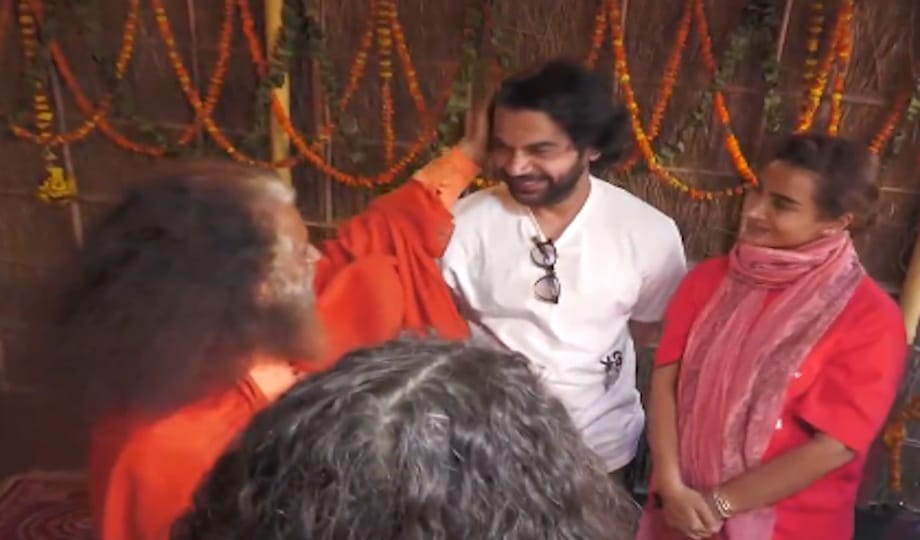 Mahakumbh 2025: Film actor Rajkumar Rao took a dip in Sangam, said - this is a wonderful experience of life