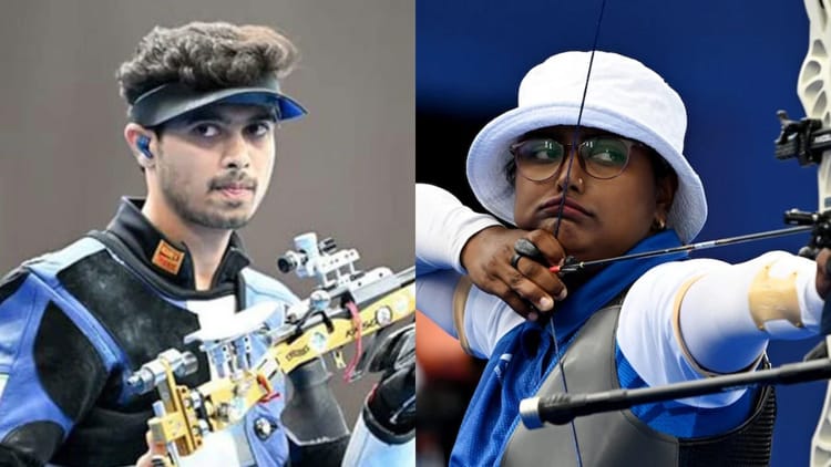 National Games:निशानेबाज नीरज ने ओलंपिक पदक विजेता स्वप्निल को पछ…